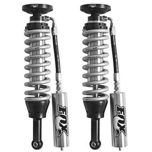 FOX RACING 2.5 FACTORY SERIES FRONT COILOVER RESI SHOCKS 0-3" LIFT, 05-16', 6 LUG