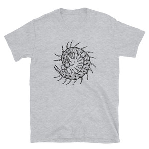 Centipede Curl Black - Unisex T-Shirt Centipede Curl Black - Unisex T-Shirt