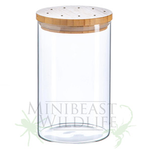 Glass enclosure - 165mm x 100mm with ventilated lid