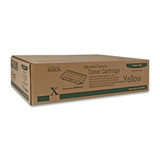 Original Xerox Color Laser Toner Cartridge for Phaser 6100  Yellow