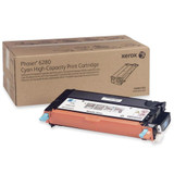 Original Xerox 106R01392 High-Yield Laser Toner Cartridge for Phaser 6280  Cyan