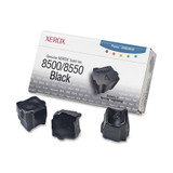 Original Xerox 108R00668 Solid Ink Sticks for Phaser 8500/8550 Printers  3 Sticks/Black