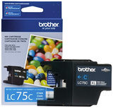 Original Brother LC-75 Cyan High Yield Ink Cartridge
