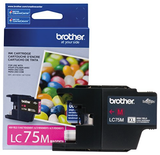Original Brother LC-75 Magenta Ink Cartridge