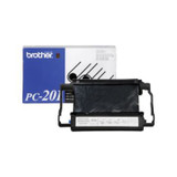 Original Brother PC-201 Black Thermal Transfer Print Cartridge