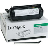 Original Lexmark 12A7468 Return Program High-Yield Laser Toner Cartridge  Black