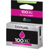 Original Lexmark #100XL 14N1070 Return Program High-Yield Inkjet Cartridge  Magenta