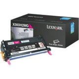 Original Lexmark X560H2MG High-Yield Laser Toner Cartridge  Magenta