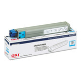 Original Oki 42918903 9600 9800 Cyan Toner Cartridge