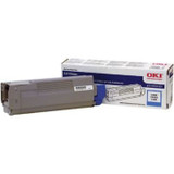 Original OKI 43324419 Toner Cartridge for C6100  Cyan