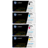 HP 657X SET | CF470X CF471X CF472X CF473X | Original HP Toner Cartridge - Black, Cyan, Yellow, Magenta