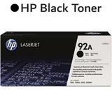 Original HP 92A C4092A Black LaserJet Toner Cartridge