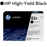 Original HP 82X C4182X Black High-Yield LaserJet Toner Cartridge