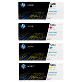 HP 508X SET | CF360X CF361X CF362X CF363X | Original HP Toner Cartridge - Black, Cyan, Yellow, Magenta