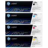 HP 128A SET | CE320A CE321A CE322A CE323A | Original HP Toner Cartridge - Black, Cyan, Yellow, Magenta