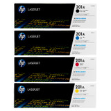 HP 201A SET | CF400A CF401A CF402A CF403A | Original HP Toner Cartridge - Black, Cyan, Yellow, Magenta