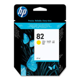 Original HP 82 Yellow Inkjet Cartridge