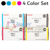 Original Canon IPQ-1 Black Cyan Magenta Yellow Toner Cartridge Set 0397B003AA 0398B003AA 0399B003AA 0400B003AA