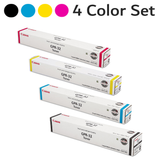 Original Canon GPR-32 2791B003AA 2795B003AA 2799B003AA 2803B003AA Black Cyan Magenta Yellow Toner Cartridge Set
