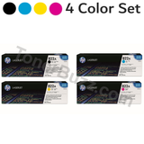HP 822A Original Toner Cartridge 4 Color Combo Pack Black Cyan Magenta Yellow C8550A C8551A C8552A C8553A LaserJet 9500