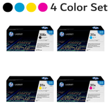 HP 308A 311A Original Toner Cartridge 4 Color Combo Pack Black Cyan Magenta Yellow Q2670A Q2681A Q2682A Q2683A LaserJet 3700 Set