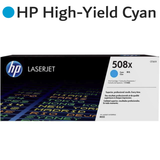 Original HP 508X CF361X HP Cyan High-Yield LaserJet Toner Cartridge