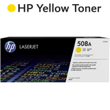 Original HP 508A CF362A Yellow LaserJet Toner Cartridge