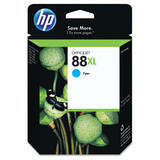 Original HP C9391AN 140 88XL OfficeJet PRO K550 Cyan High-Yield Ink Cartridge