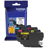 Brother Genuine  LC30193PK Super High Yield Ink Cartridge, Set of 3: 1 Each of Cyan, Magenta, Yellow
