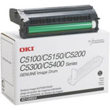 Original OKI 42126604 Image Drum for C5100, C5300 Printers  Black