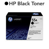 Original HP 55A CE255A Black LaserJet Toner Cartridge