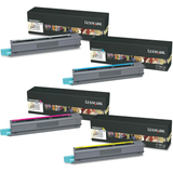 Lexmark X925H2 Set | X925H2CG X925H2KG X925H2MG X925H2YG | Original Lexmark High-Yield Toner Cartridges – Black, Cyan, Magenta, Yellow