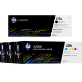 HP 410X 410A SET | CF410X CF251AM | Original HP Toner Cartridges - Black, Cyan, Maganta, Yellow