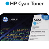 Original HP 646A CF031A Cyan LaserJet Toner Cartridge