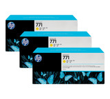 Original HP Yellow Ink Cartridge CR253A 3 Pack