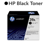 Original HP 39A Q1339A Black LaserJet Toner Cartridge