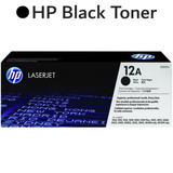 Original HP 12A Q2612A Black LaserJet Toner Cartridge