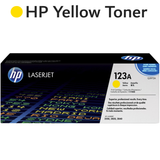 Original HP 123A Q3972A Yellow LaserJet Toner Cartridge
