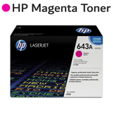 Original HP 643A Q5953A Magenta LaserJet Toner Cartridge