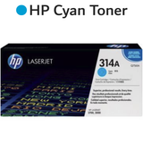 Original HP 314A Q7561A Cyan LaserJet Toner Cartridge