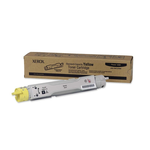 Original Xerox 106R01216 Standard-Yield Laser Toner Cartridge for Phaser 6360 Series  Yellow