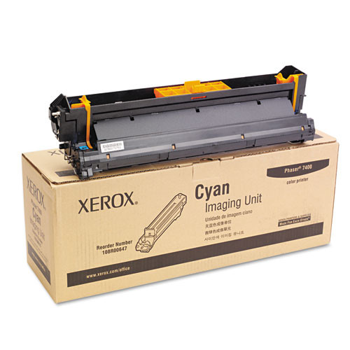 Original Xerox 108R00647 Laser Cyan Imaging Unit for Phaser 7400