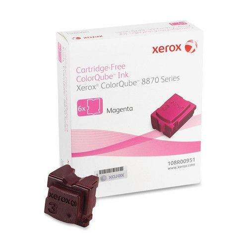 Original Xerox 108R00951  ColorQube 8870 Magenta 6pk