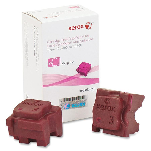 Original Xerox 108R00991  ColorQube 8700 Magenta 2pk