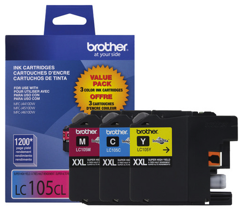 Brother LC-1053PKS Super High-Yield Ink Cartridge Set