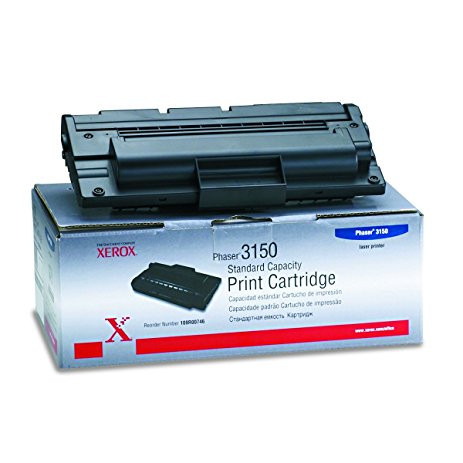 Original Xerox 109R00746 Black Standard Capacity Print Toner Cartridge for Phaser 3150