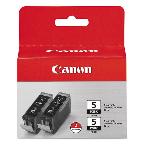Original Canon Pgi-5 0628B009 Pixma Ip4200 Black 2 Pack