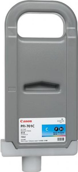 Original Canon Lucia 0901B001AA Cyan Ink Tank