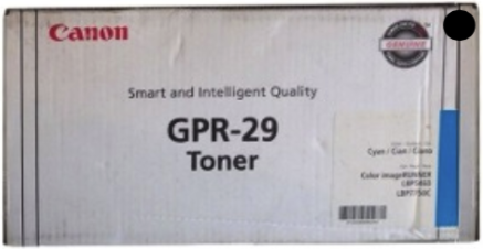 Original Canon GPR-29 2645B004AA Black Toner