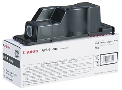 Original Canon GPR-6 6647A003AA Black Toner Cartridge